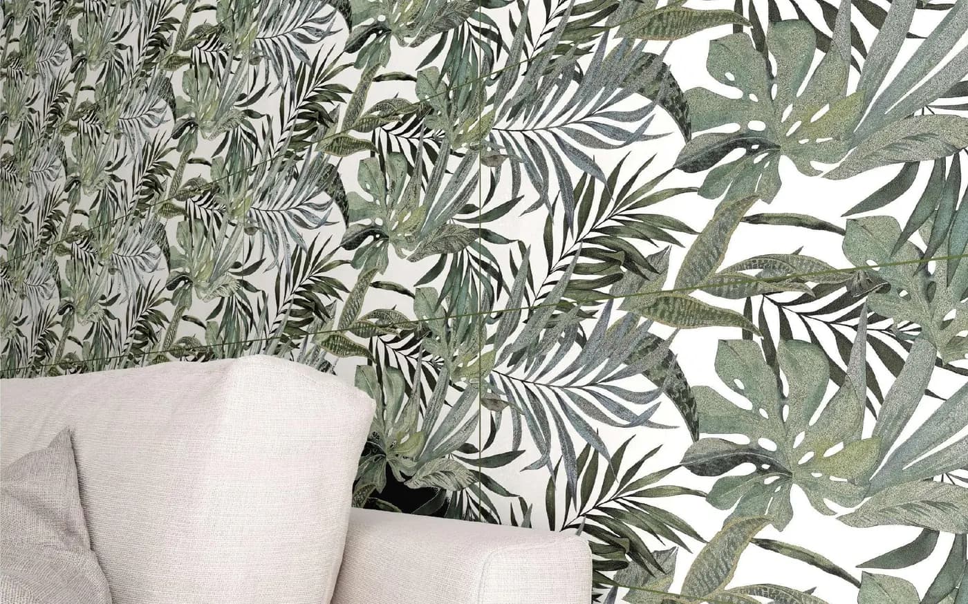Nestos collection wall tiles in a styled room